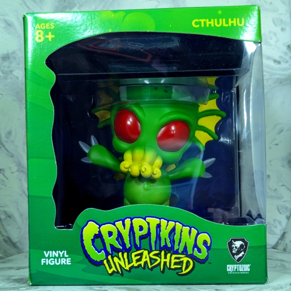 Cryptkibs Unleashed Cthulhu 4 Inch Vinyl Figure, Series 1 MIB